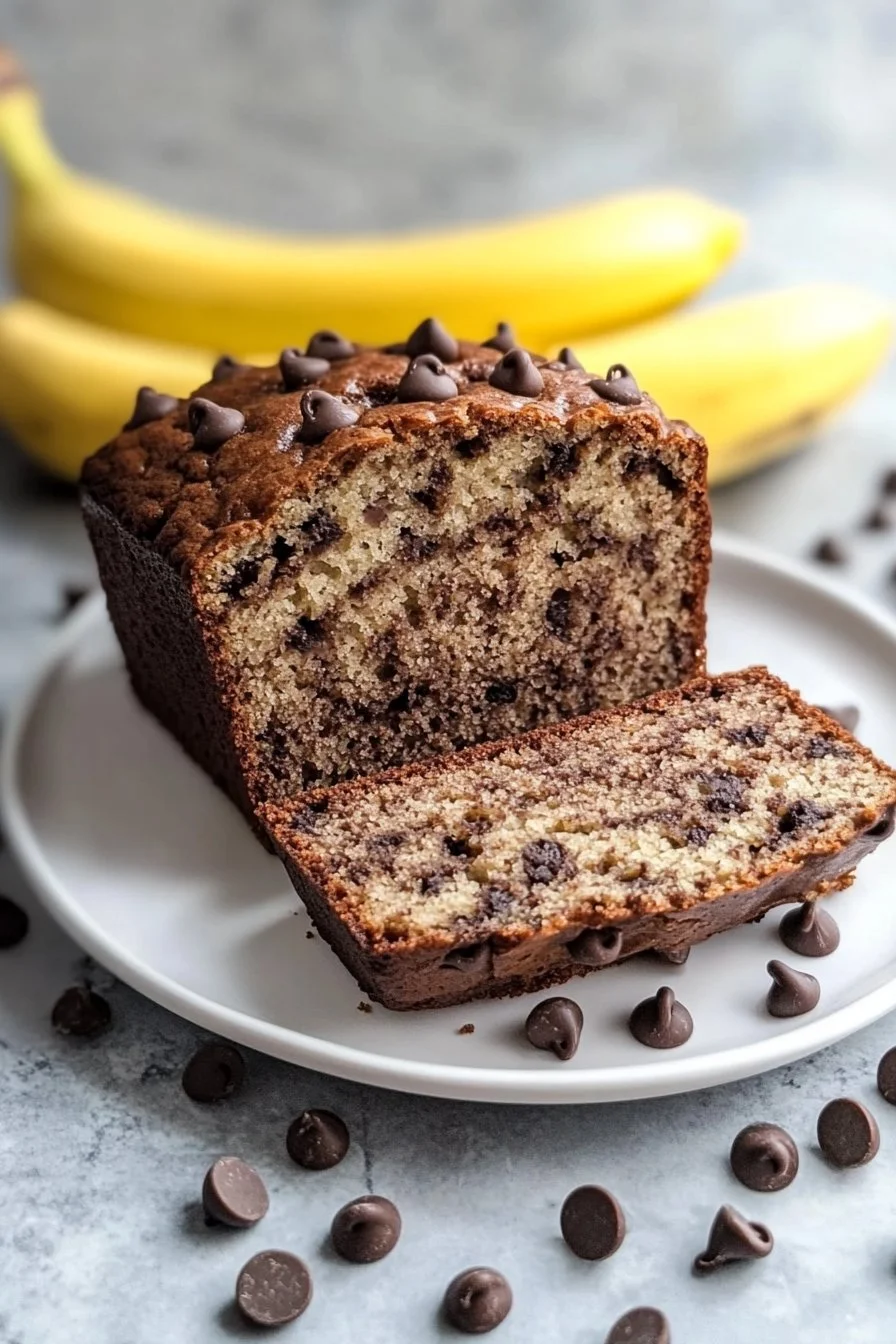 Best Chocolate Chip Banana Bread