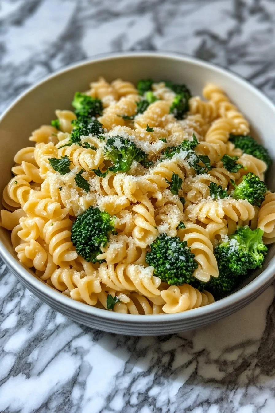Boursin Cheese Pasta with Broccoli