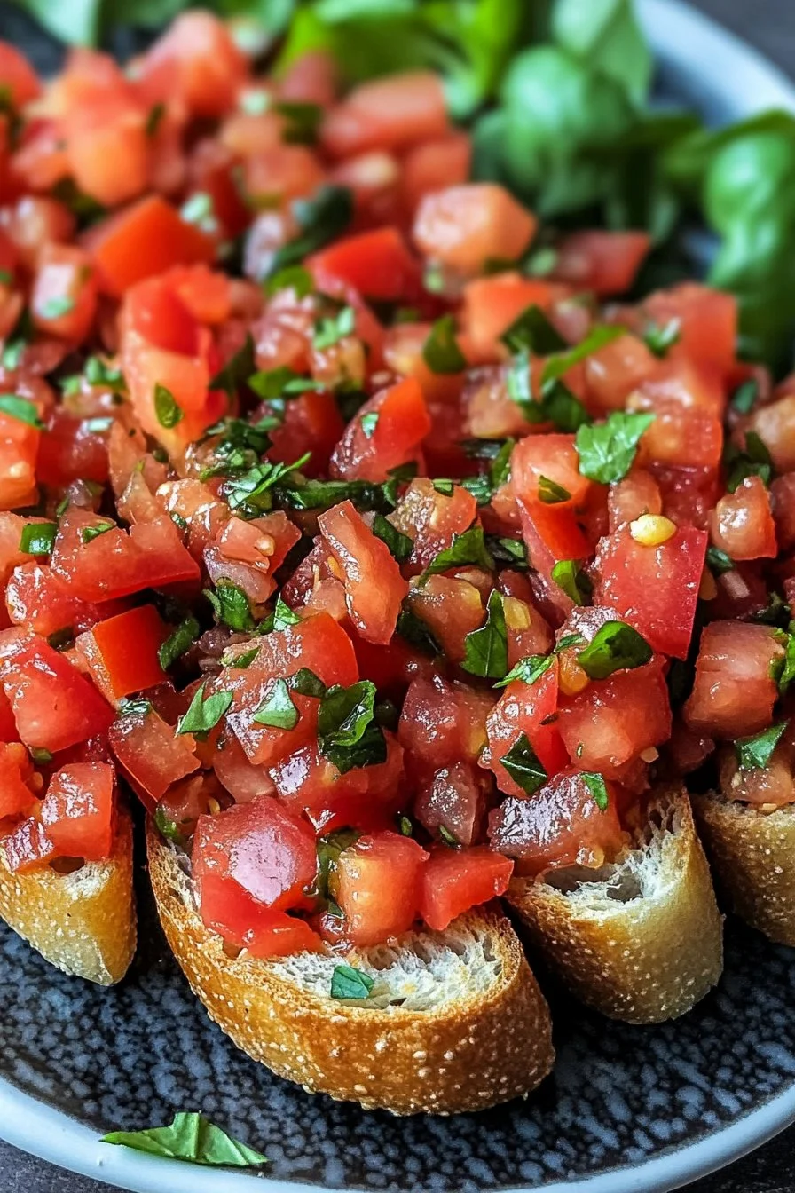 Bruschetta Dip: A Vibrant and Flavorful Appetizer to Delight Your Guests