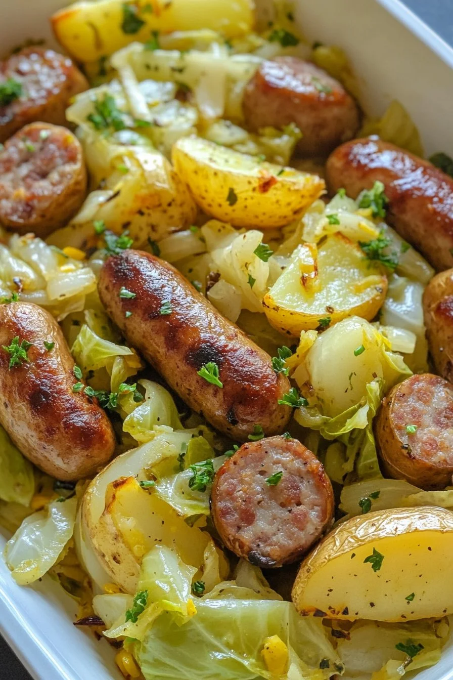 Cabbage Potatoes And Sausage