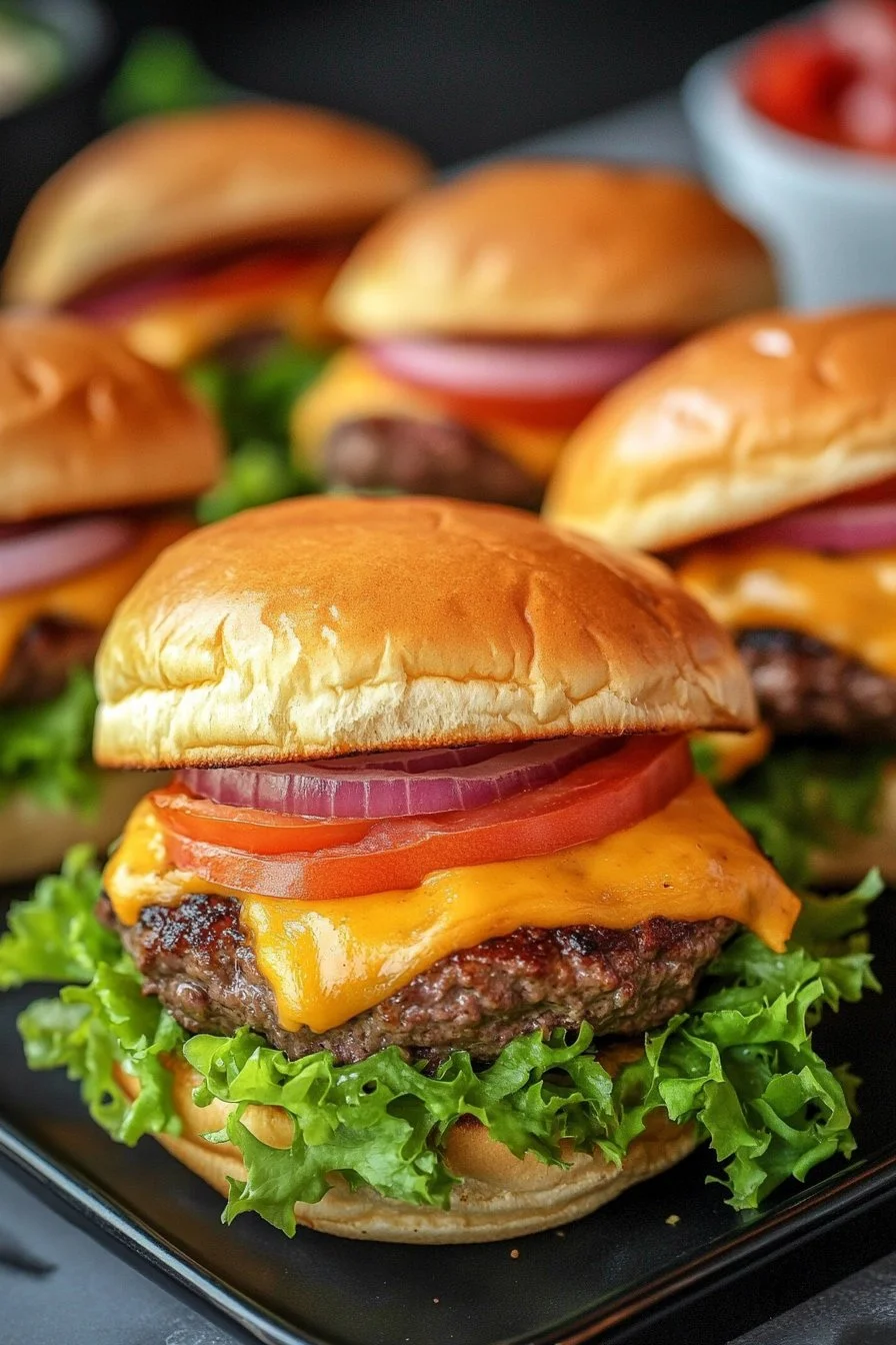 Cheeseburger Sliders (Easy, 30-min Recipe)