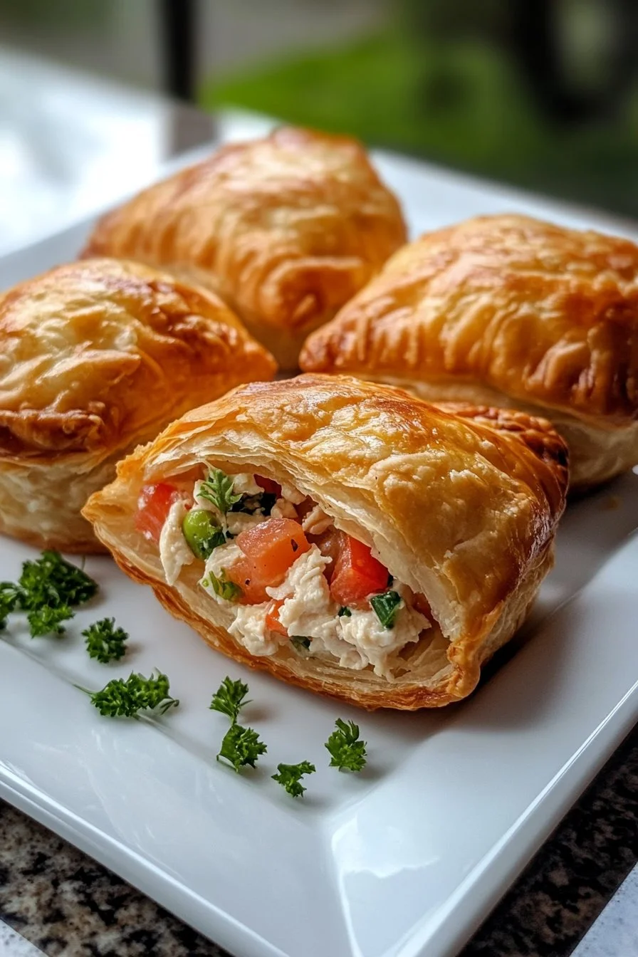 Chicken Salad Puffs
