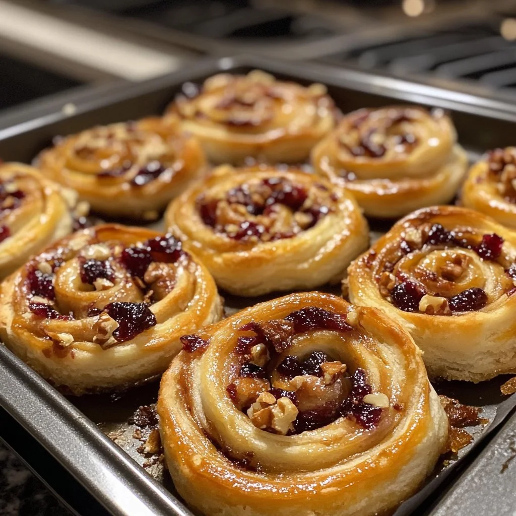 Christmas Cranberry Pinwheels - festive and delicious holiday appetizer