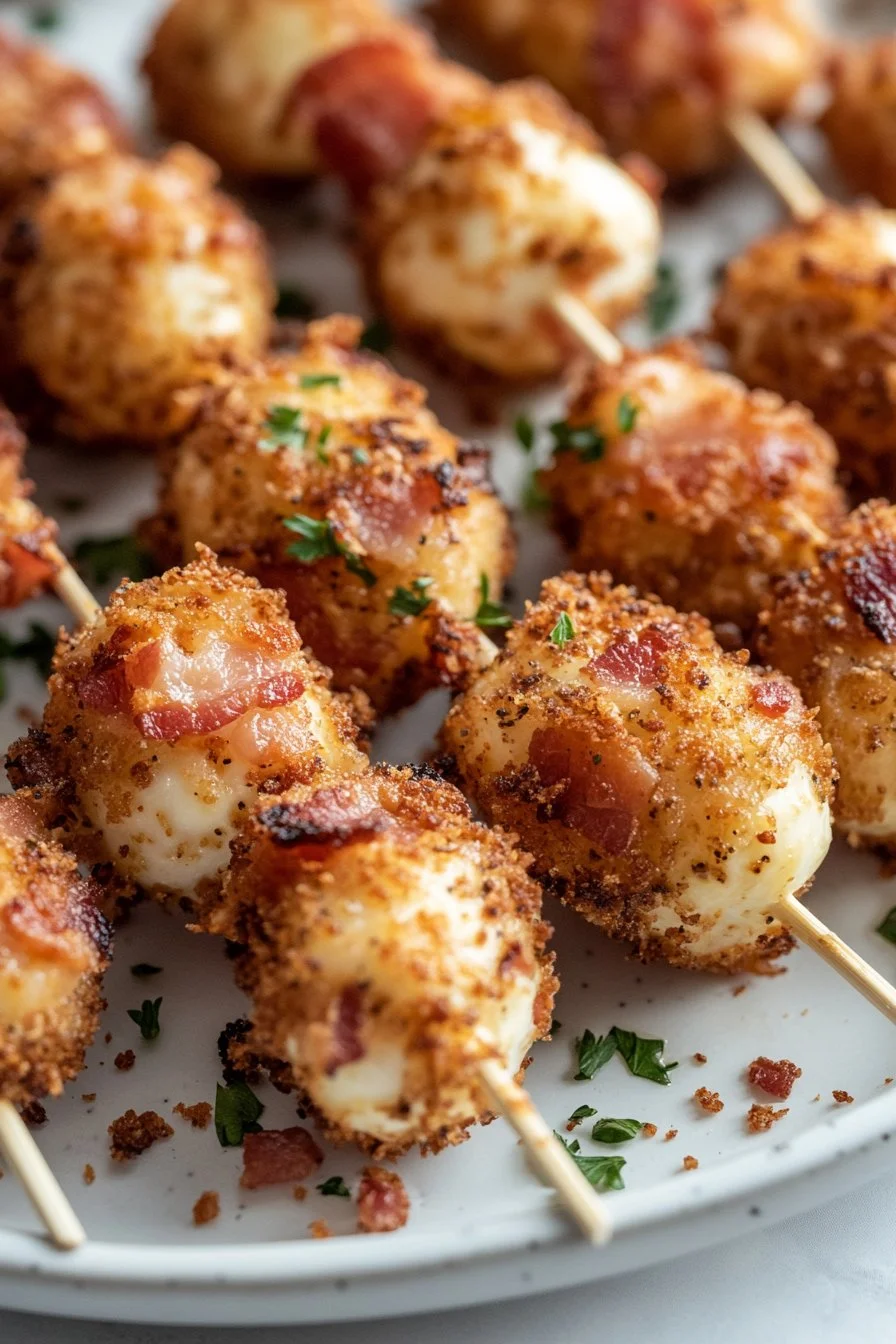 Crispy Bacon Mozzarella Poppers: 5 Amazing Steps to Perfect Appetizers