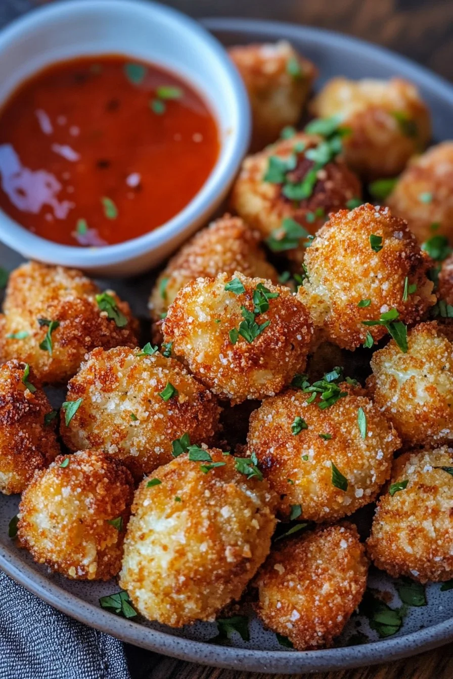 Crispy Baked Cauliflower Bites