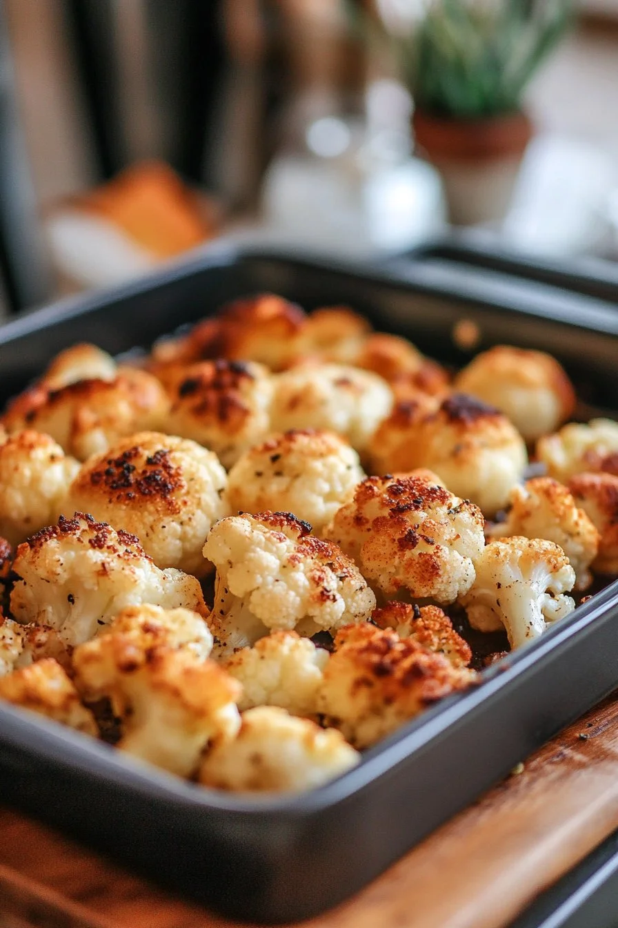Crispy Roasted Cauliflower
