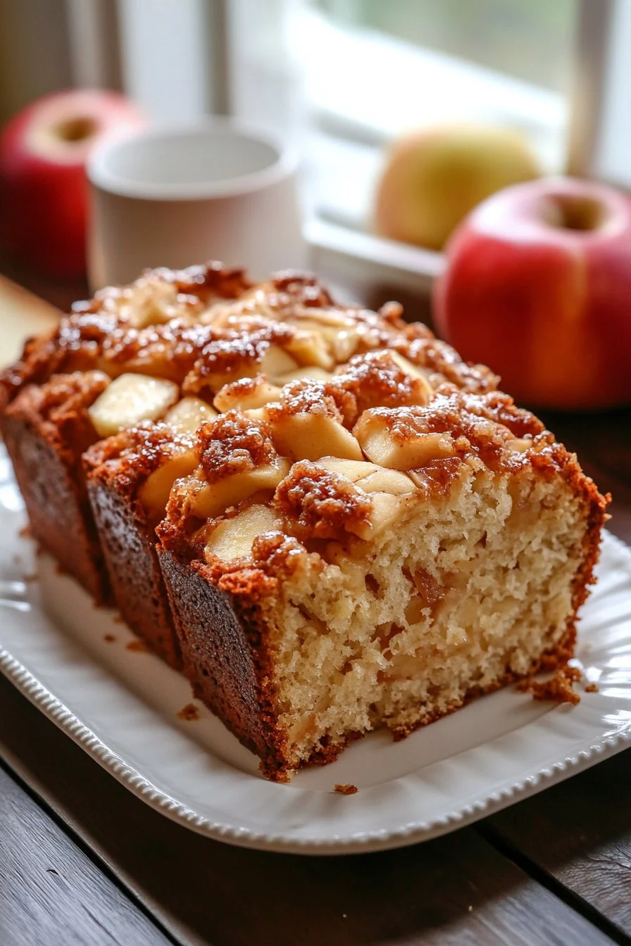 Easy Amish Apple Fritter Bread