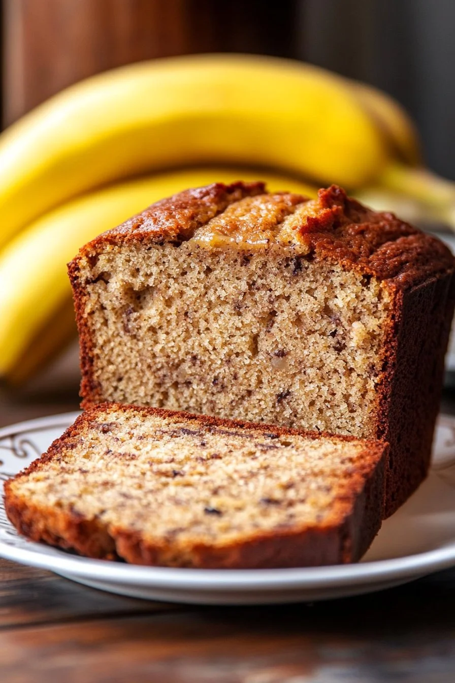 Easy Cake Mix Banana Bread Recipe