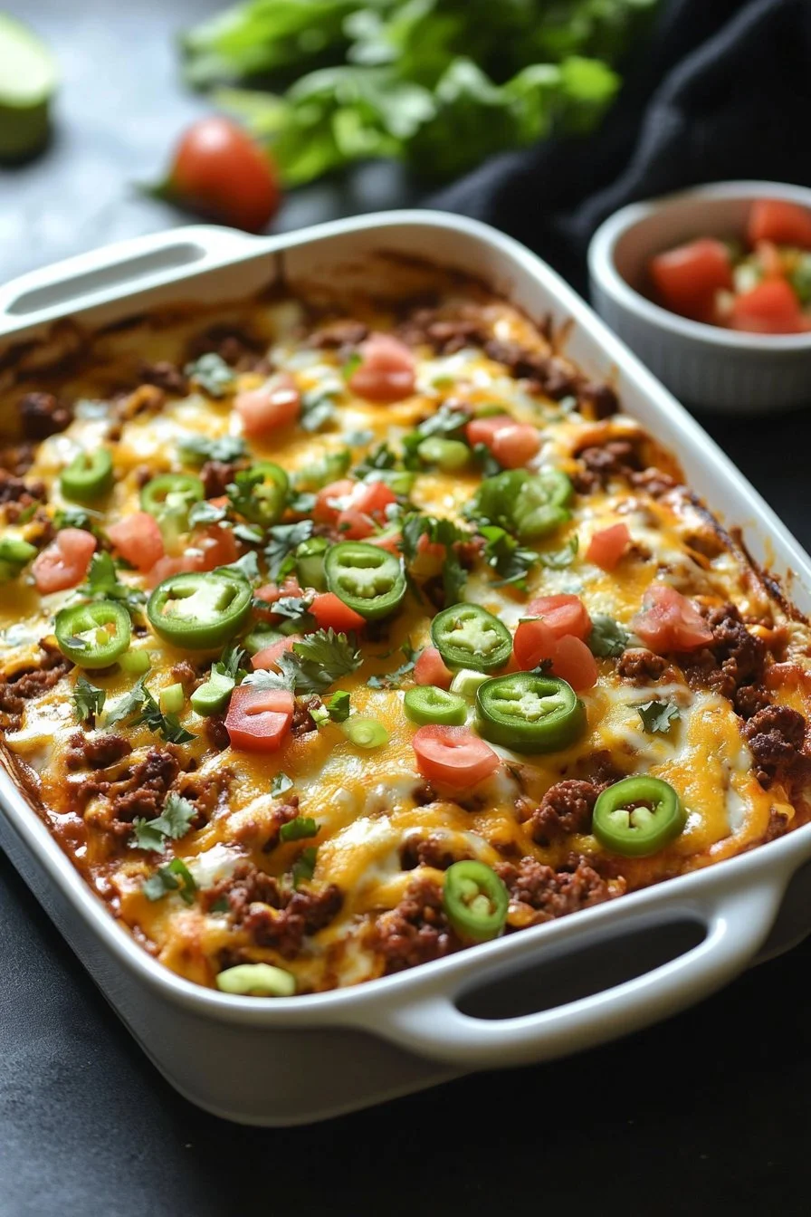Easy Loaded Taco Beef Casserole That Wins Dinner Every Time