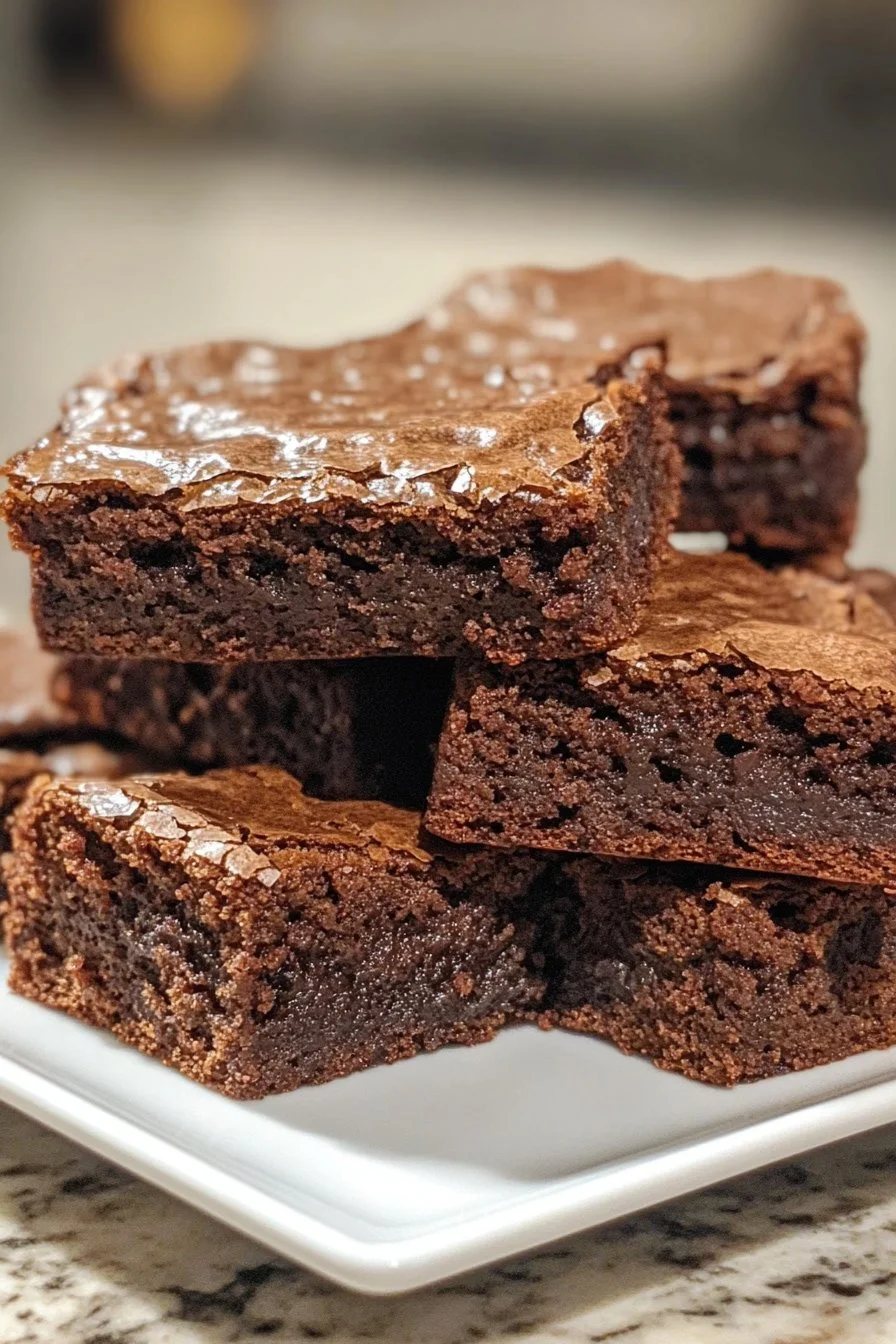Moist Banana Bread Brownies