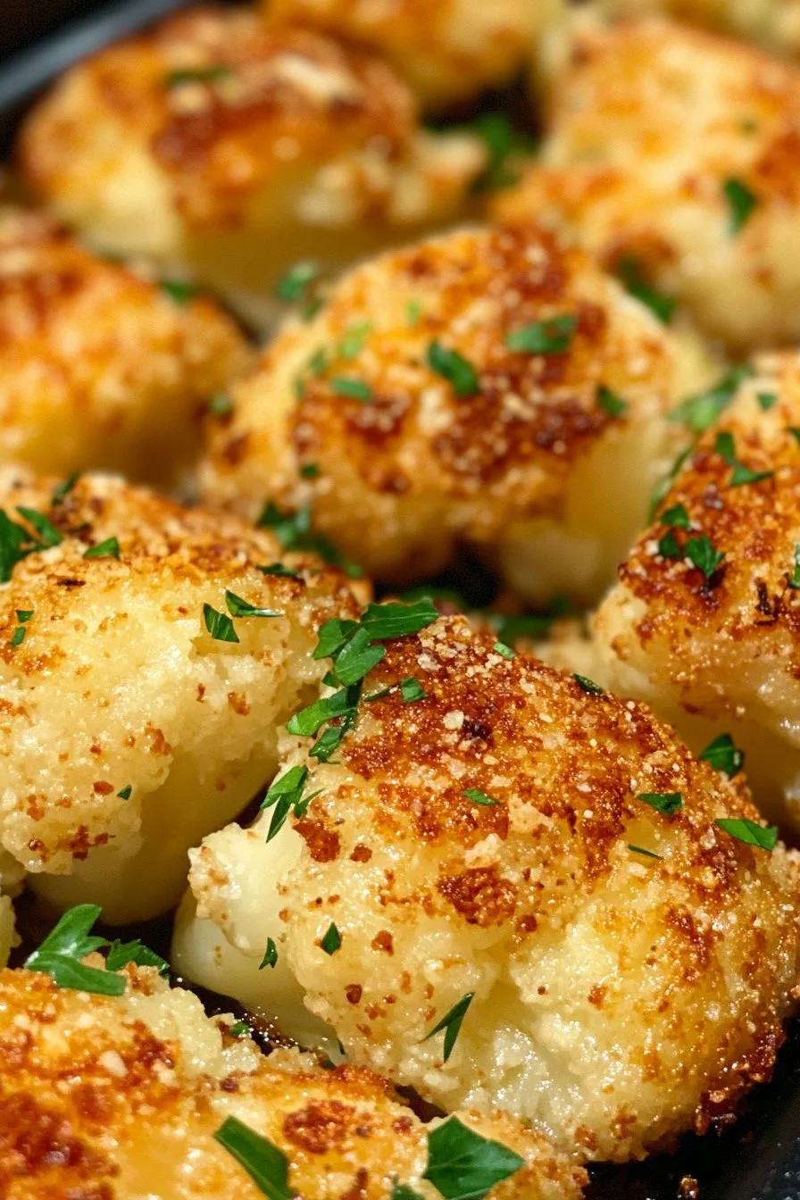 Oven-Roasted Parmesan Cauliflower