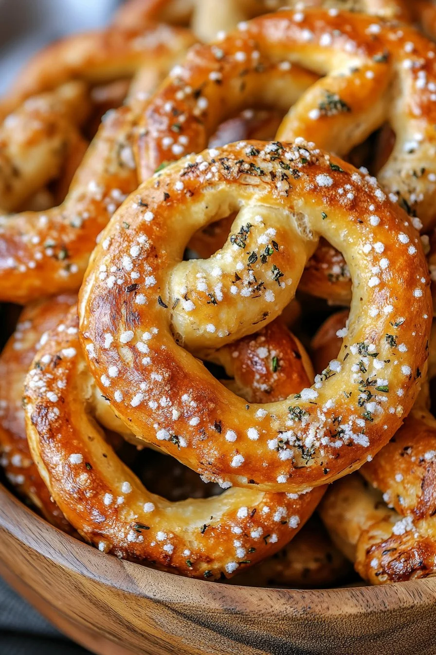 Sourdough Discard Pretzels