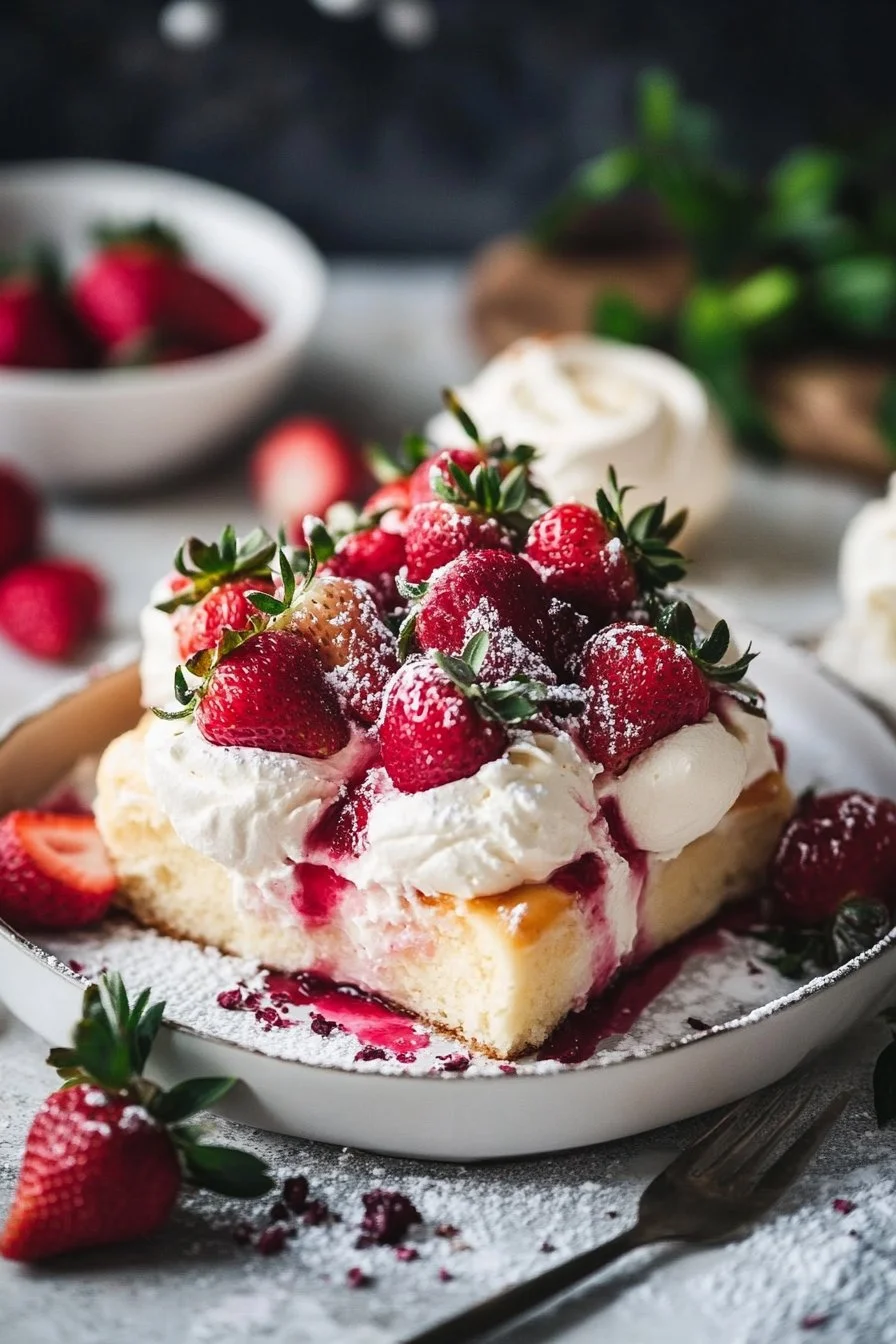 Strawberry Cheesecake Sweet Rolls