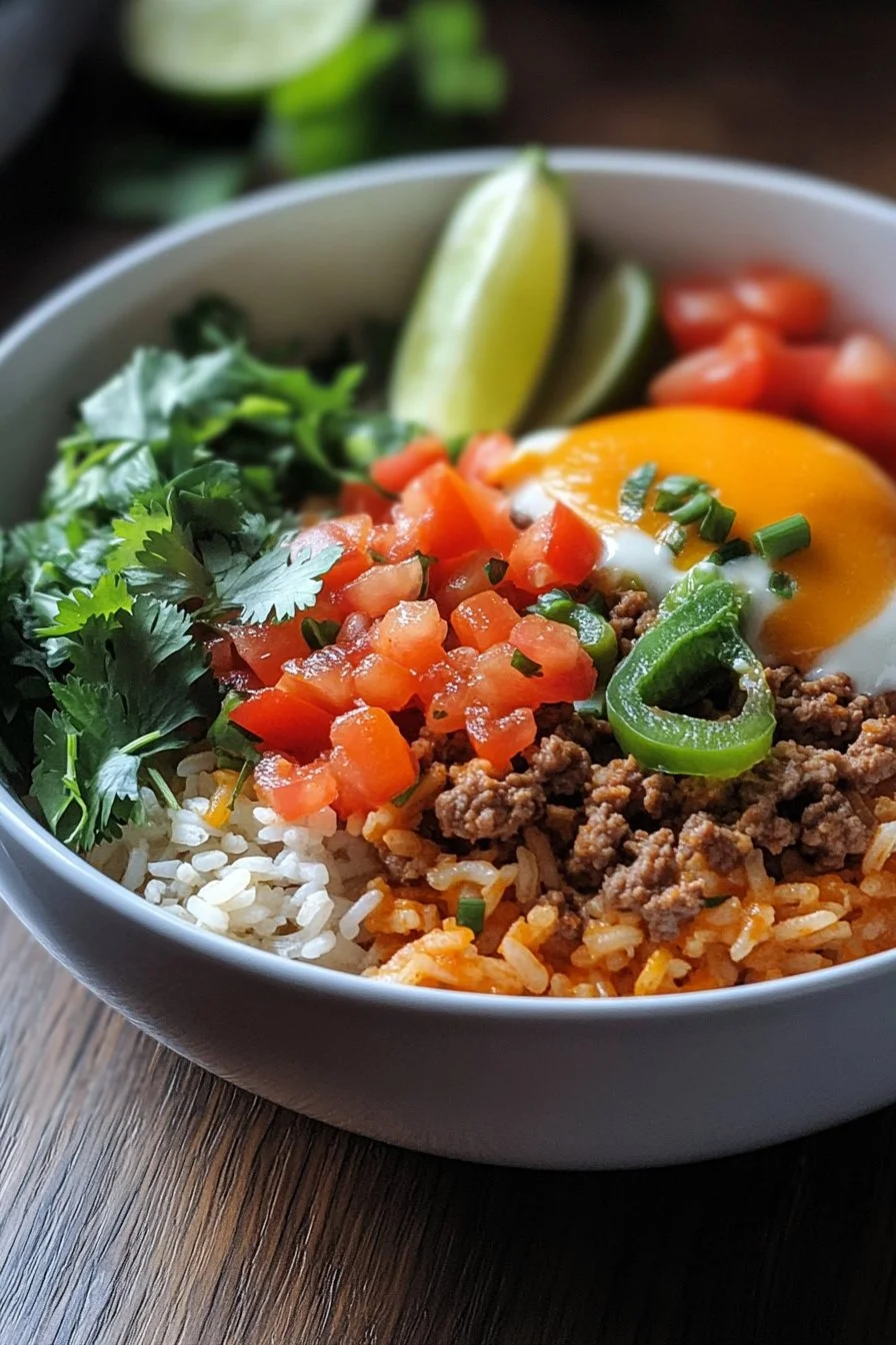Taco Rice Bowl