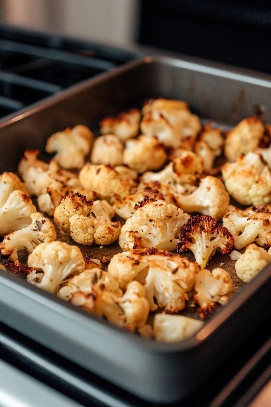 The BEST Roasted Cauliflower