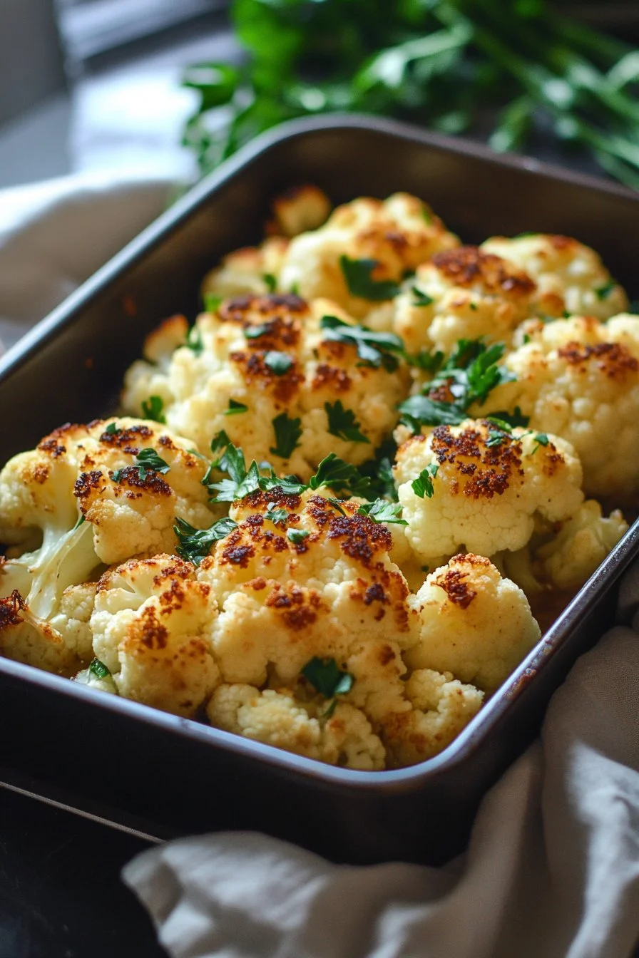 Whole Roasted Cauliflower