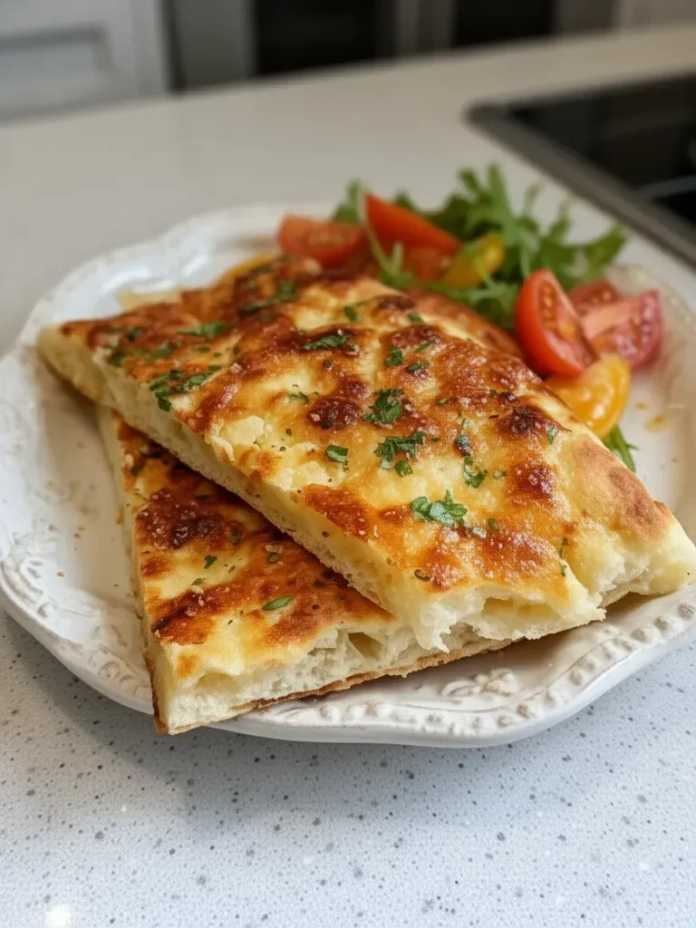 2 Ingredient Cottage Cheese Flatbread