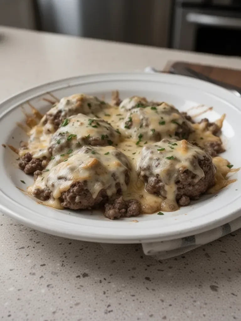 Amish Hamburger Steak Bake