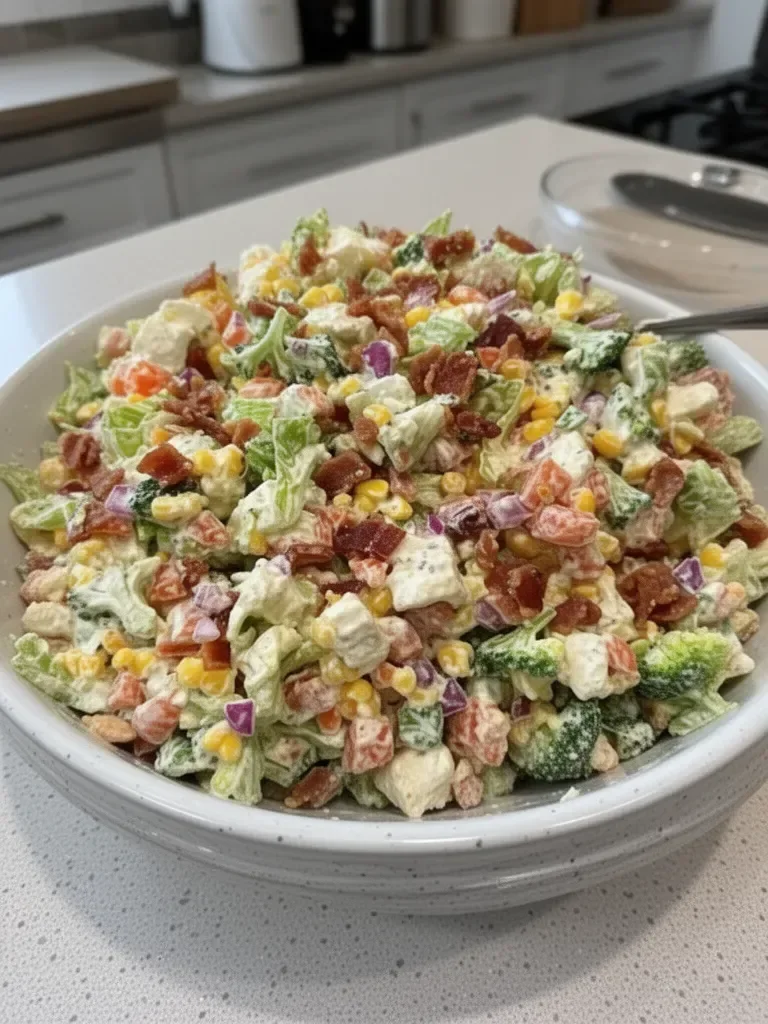 Bacon Ranch Chopped Salad