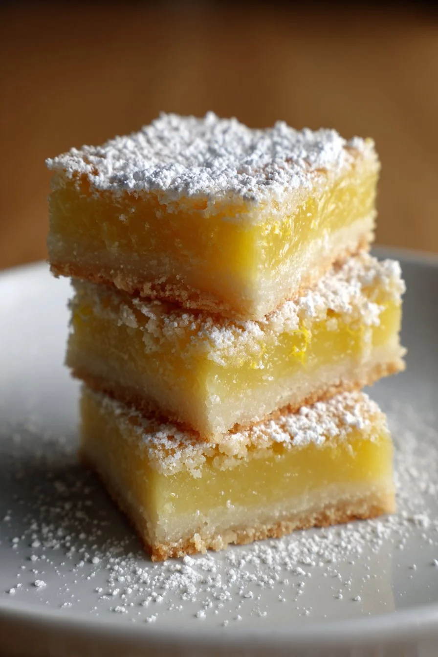 Best Lemon Shortbread Bars