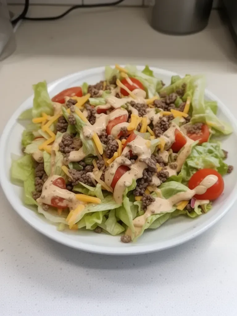 Big Mac Salad: Keto-Friendly Flavor Explosion at Home