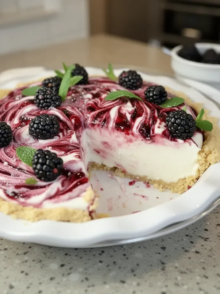 Blackberry Lemonade Pie