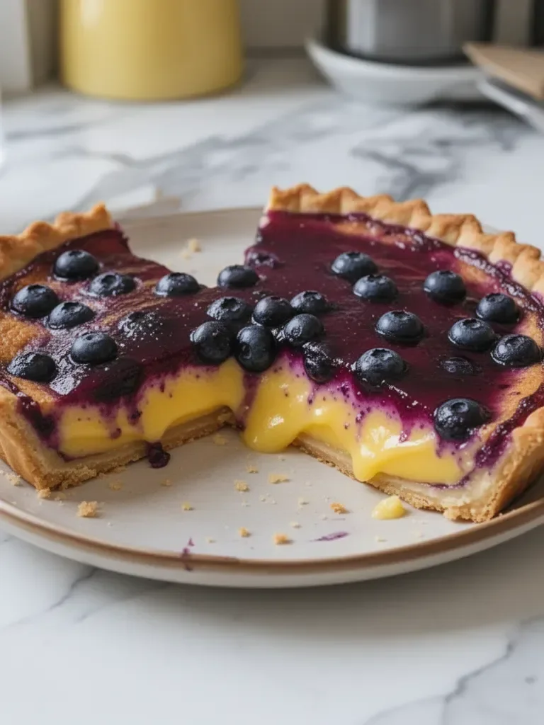 Blueberry–Lemon Curd Tart Recipe