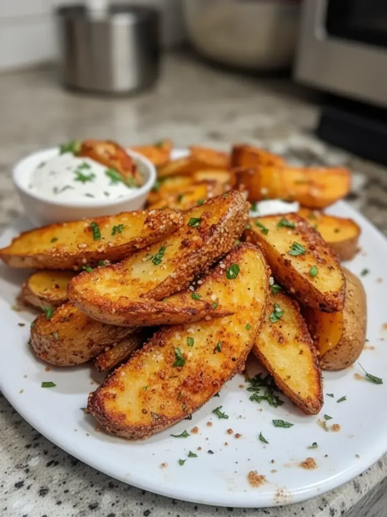 Crispy Potato Wedges Recipe