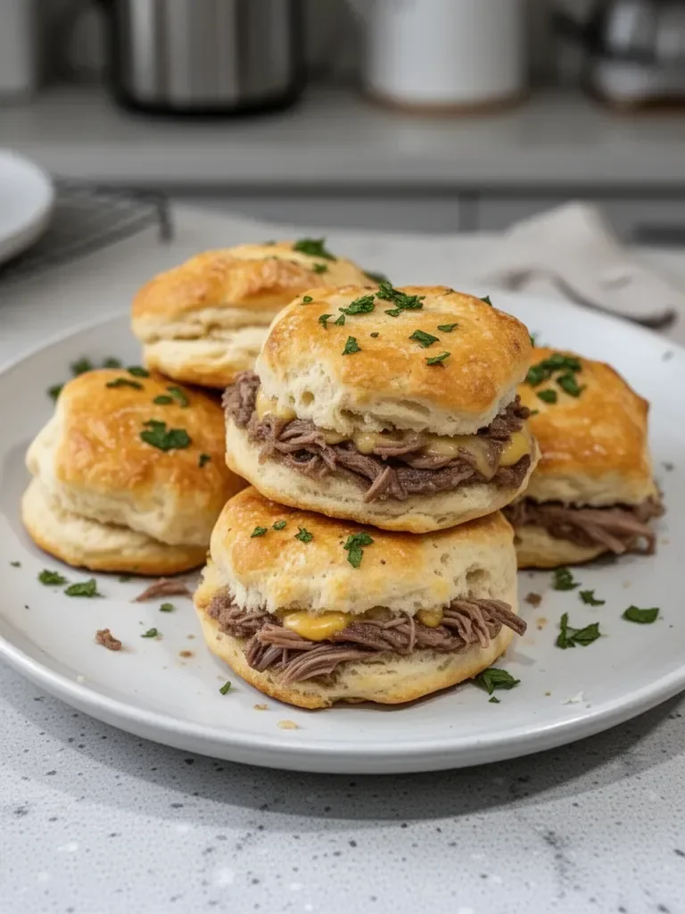 French Dip Biscuits – Football Friday