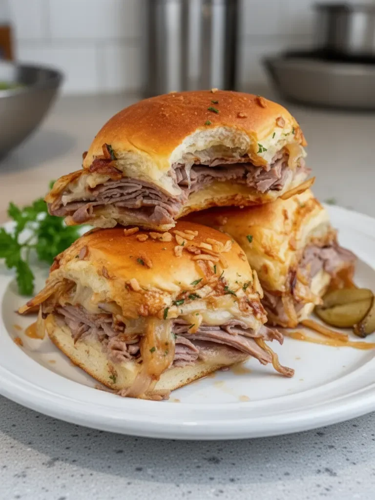 French Dip Sliders