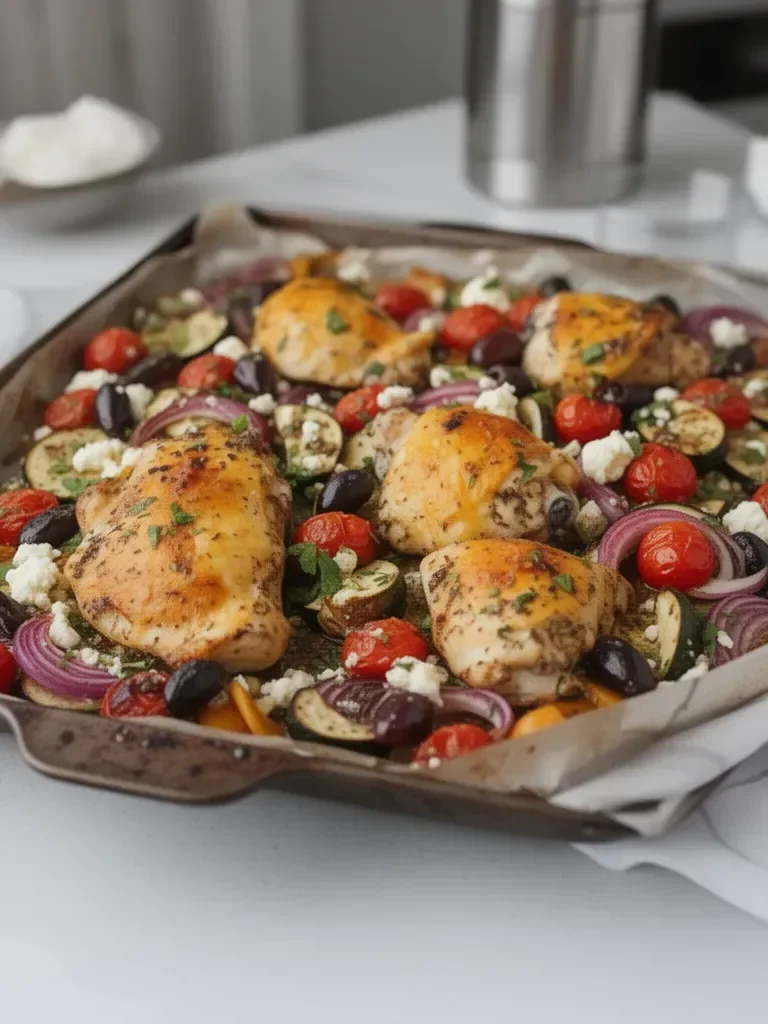 Greek Sheet Pan Chicken