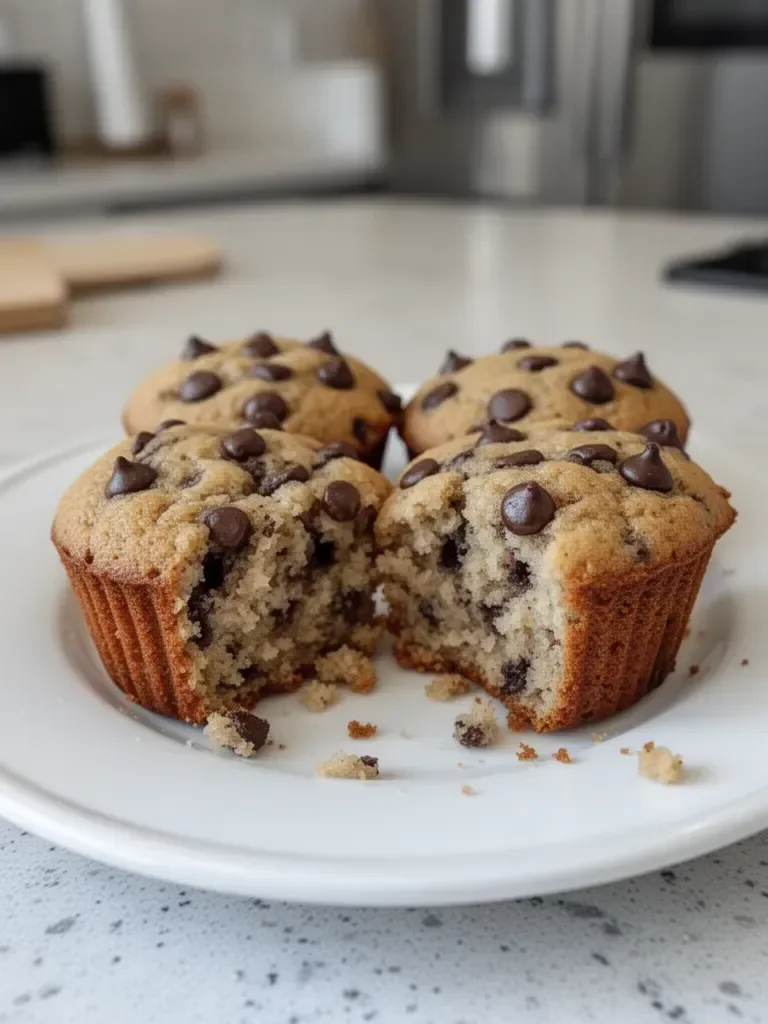 Healthy Banana Bread Protein Muffins for Busy Mornings
