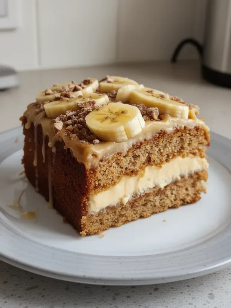 Healthy Banana Cake Recipe