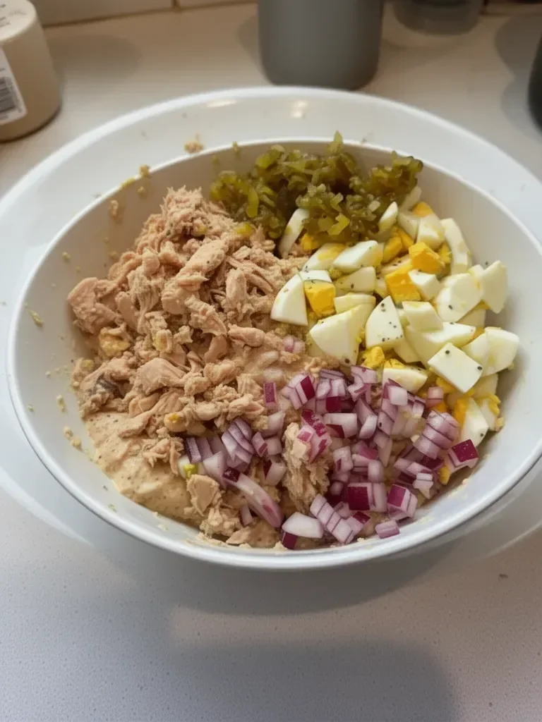 Healthy Tuna Egg Salad