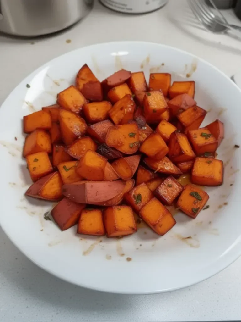 Honey Roasted Sweet Potatoes