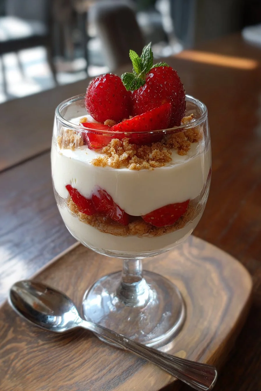 No-Bake Cheesecake Parfait