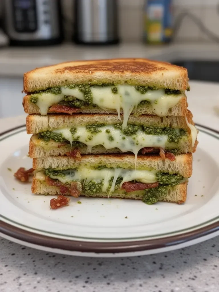 Pesto Grilled Cheese
