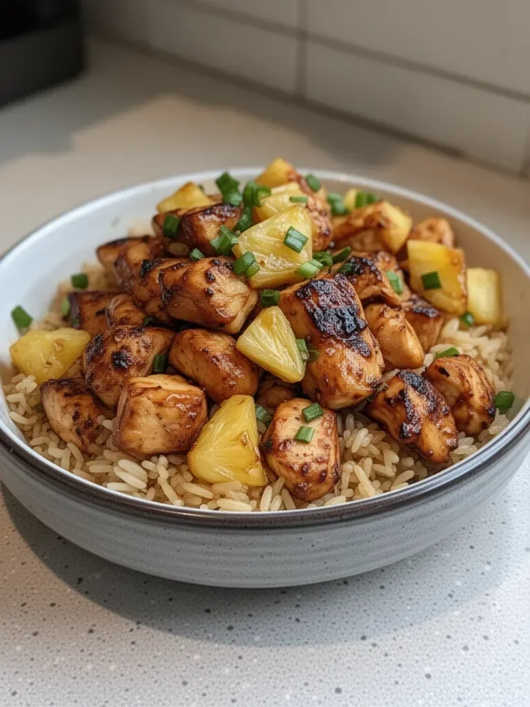 Pineapple Chicken and Rice
