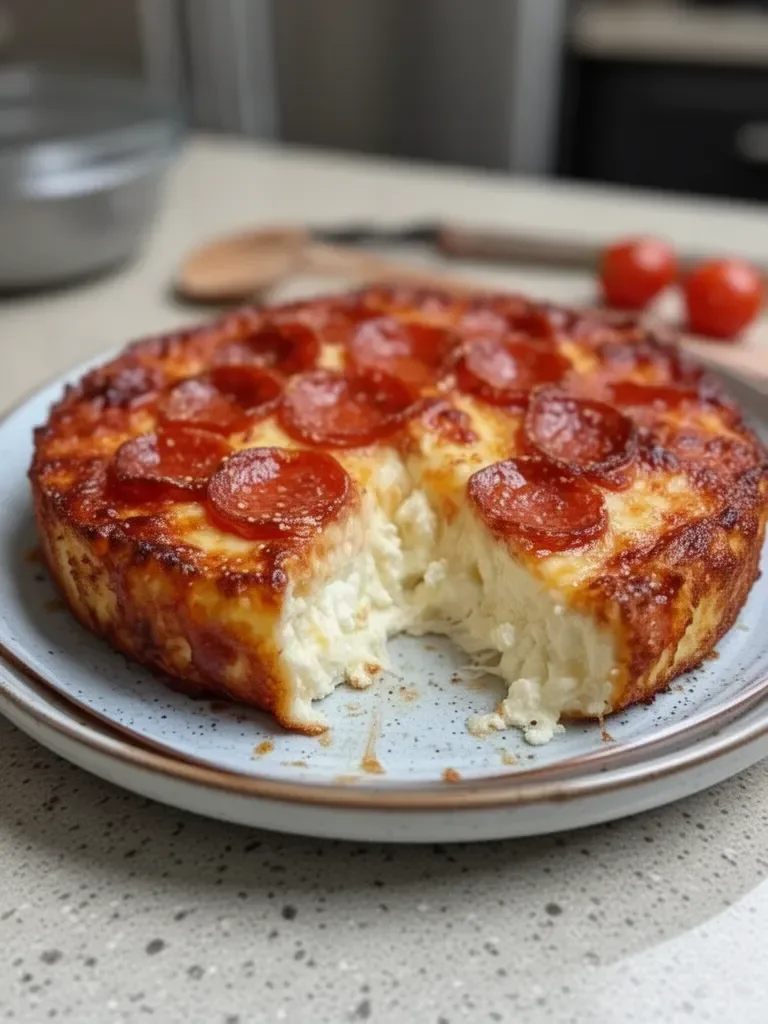 Pizza Cottage Cheese Bake