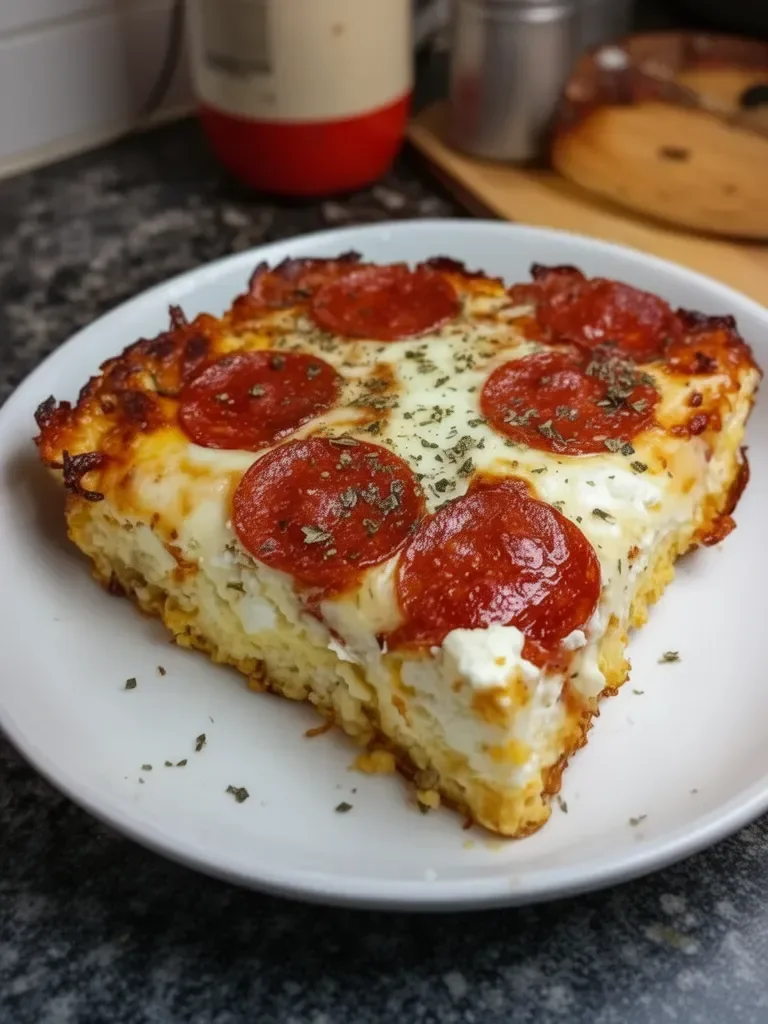 Pizza Style Cottage Cheese Bake