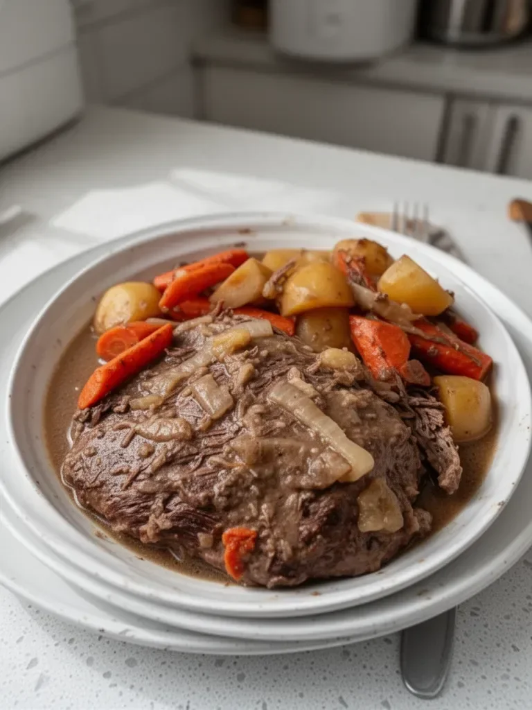 Slow Cooker Pot Roast Lipton Onion Soup Mix