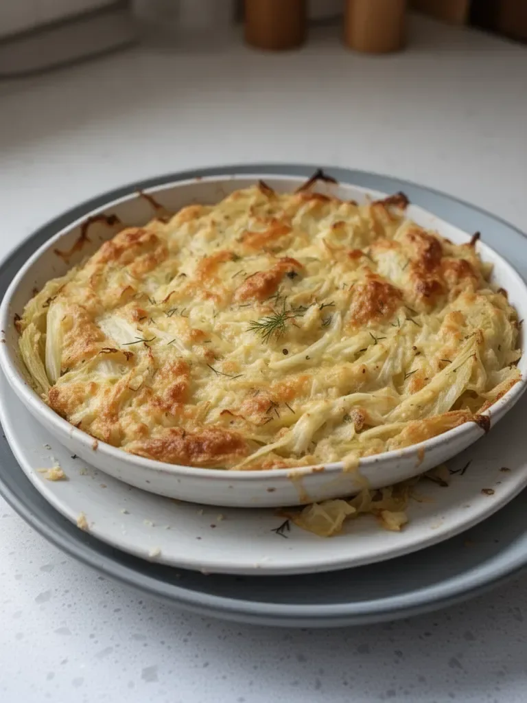 Smoked Gouda & Cabbage Bake