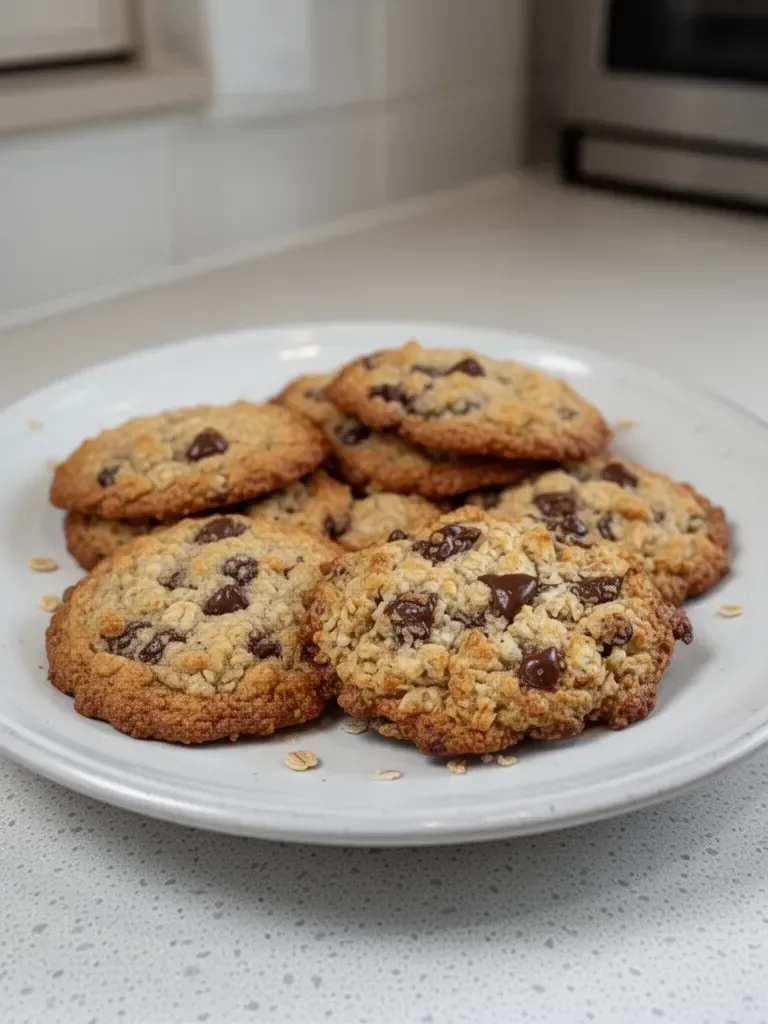 Soft Cottage Cheese Oatmeal Cookies Pack 4g Protein Each