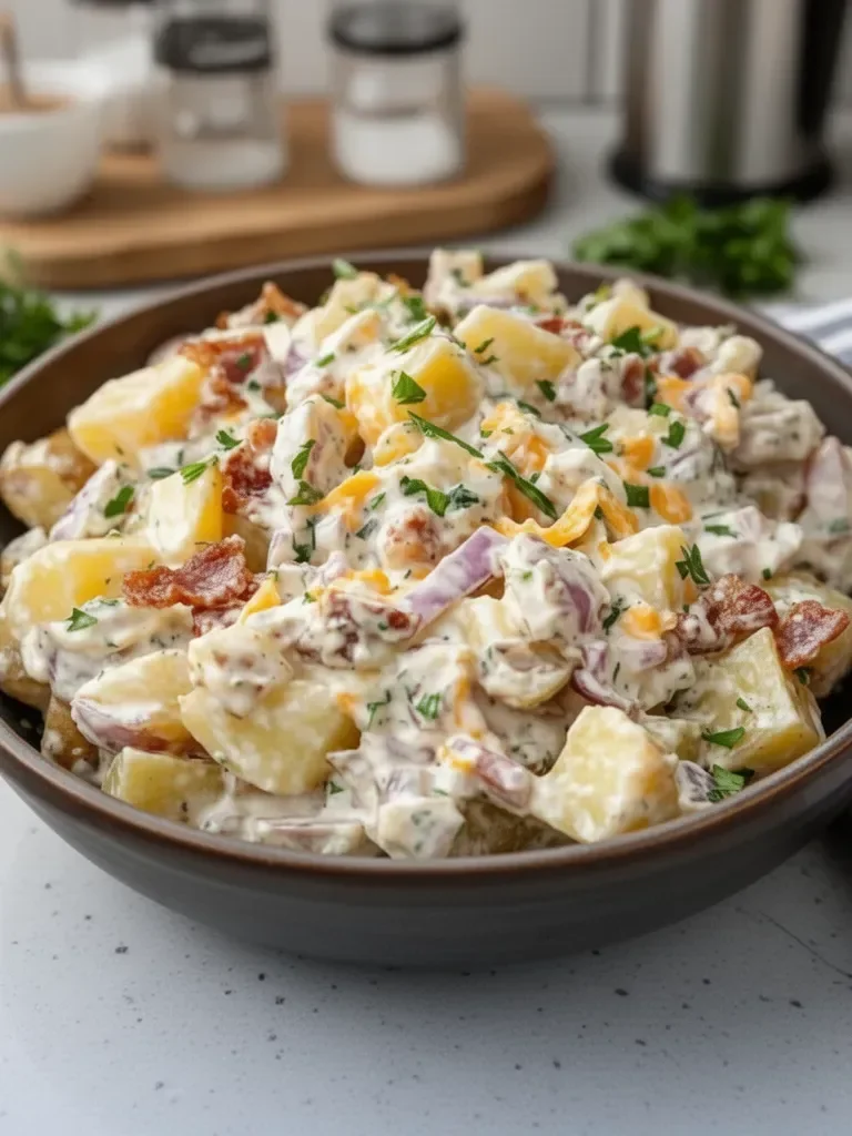 Steakhouse Potato Salad: A Creamy, Flavor-Packed Side Dish