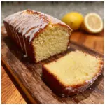 Deliciously moist Zesty Lemon Loaf with vibrant lemon glaze on top