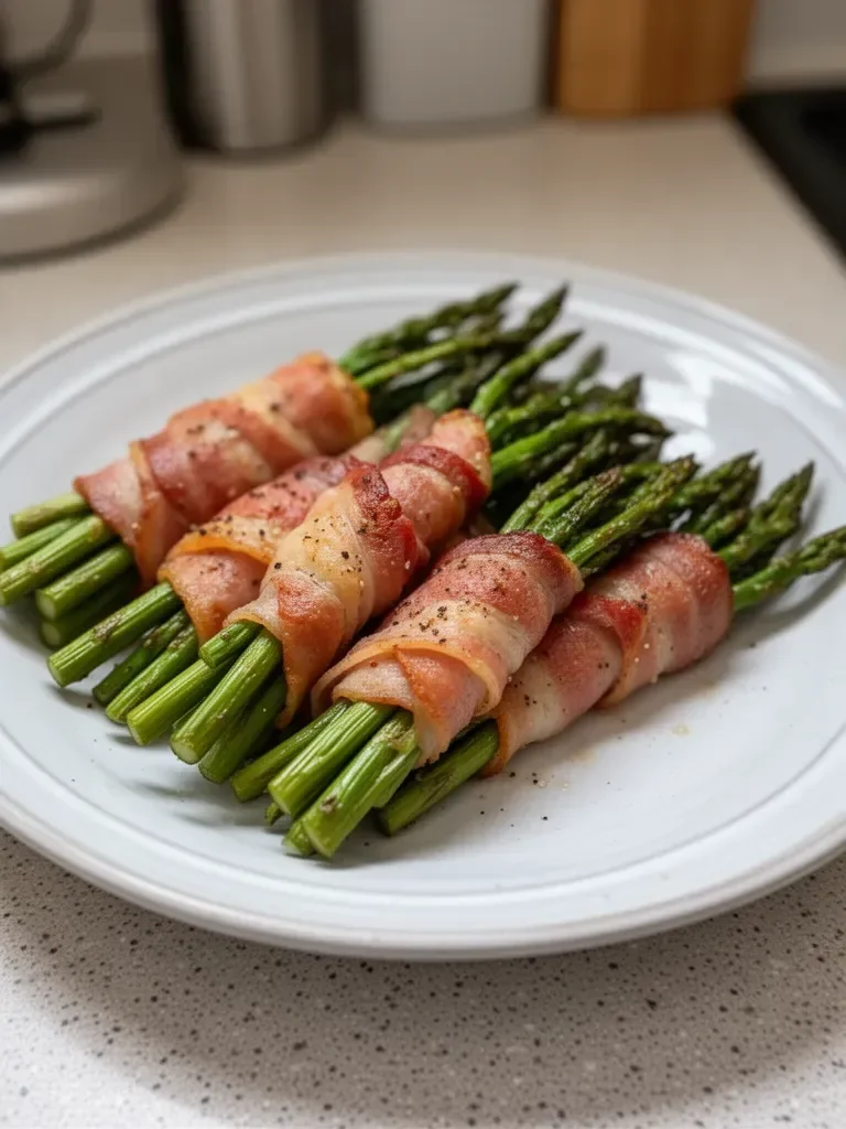 Bacon Wrapped Asparagus Bundles
