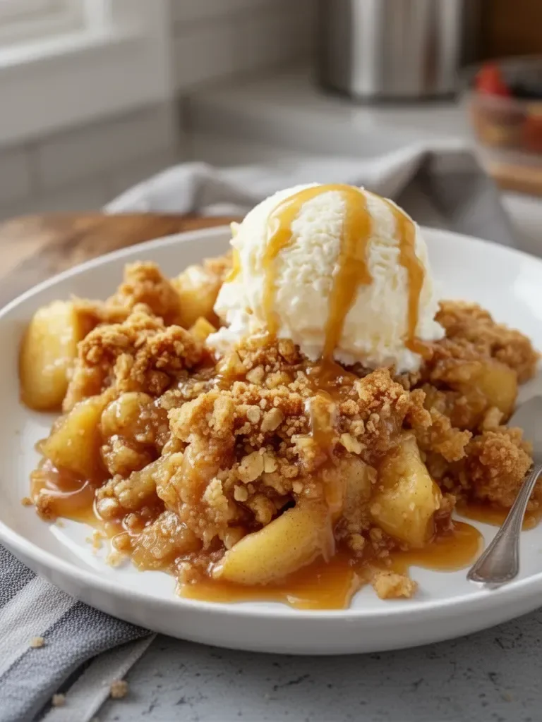 Baked Apple Crumble