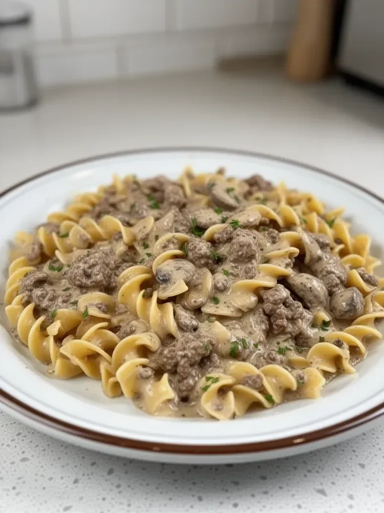Beef Stroganoff