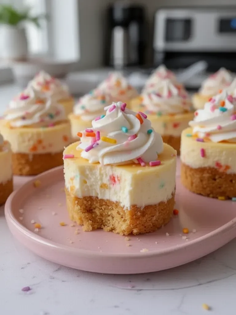 Best Mini Birthday Cheesecakes