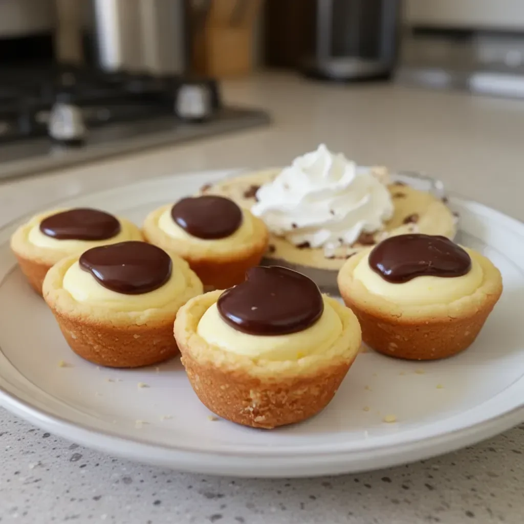 Boston Cream Pie Cookies
